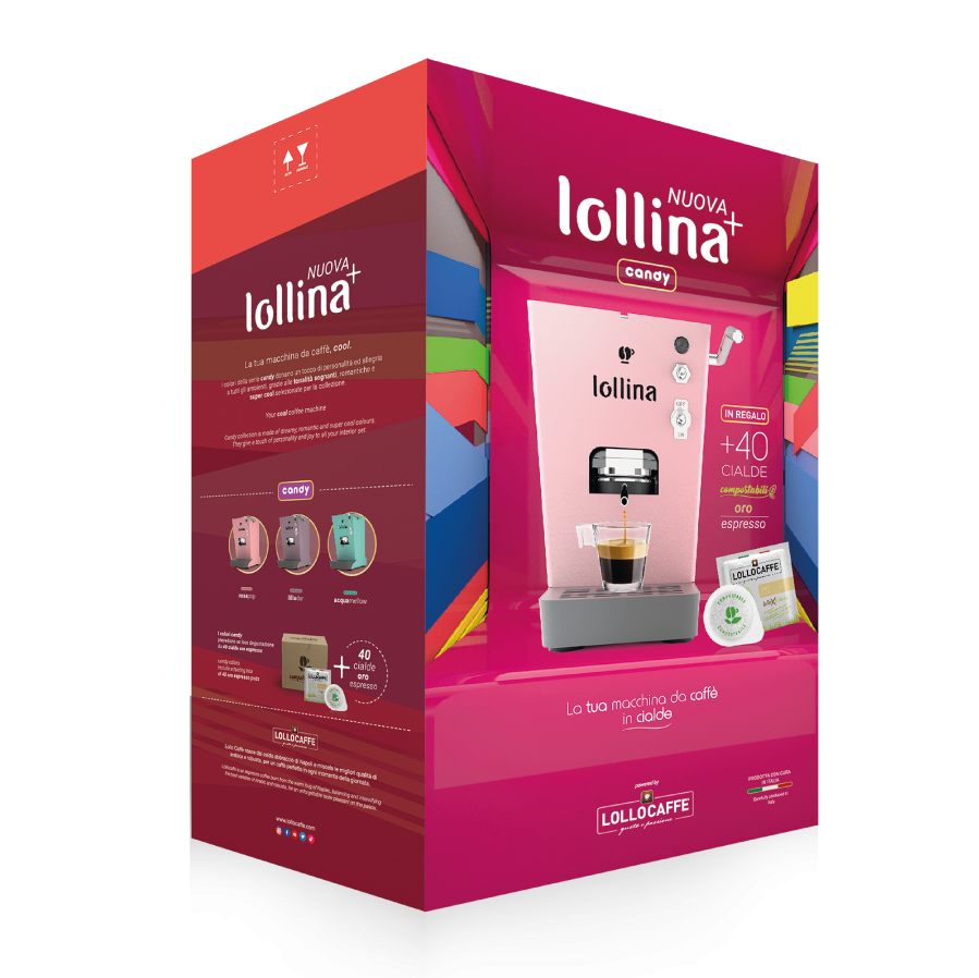 Macchina Caffè Spinel Ciao Nera Professionale Cialde Espresso