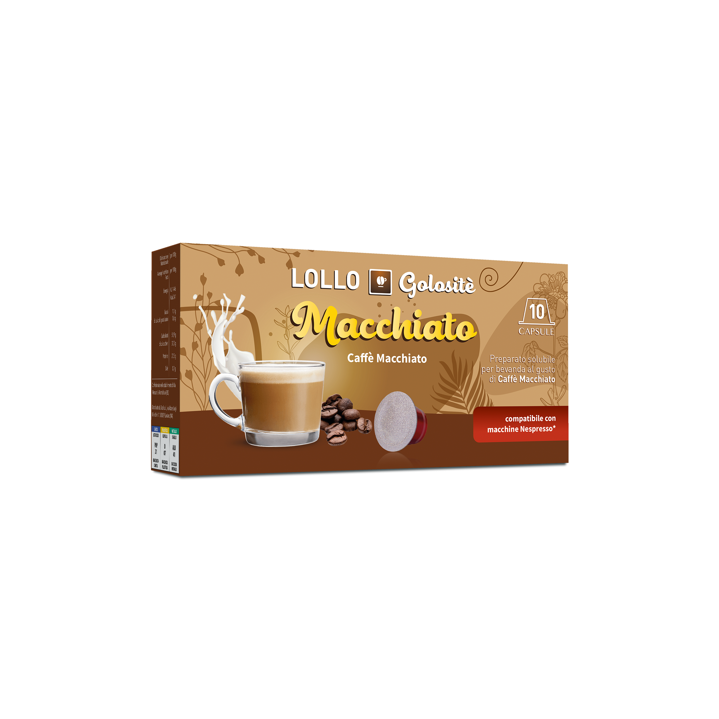 Lollo Box Capsule Passionespresso* Cortado 10