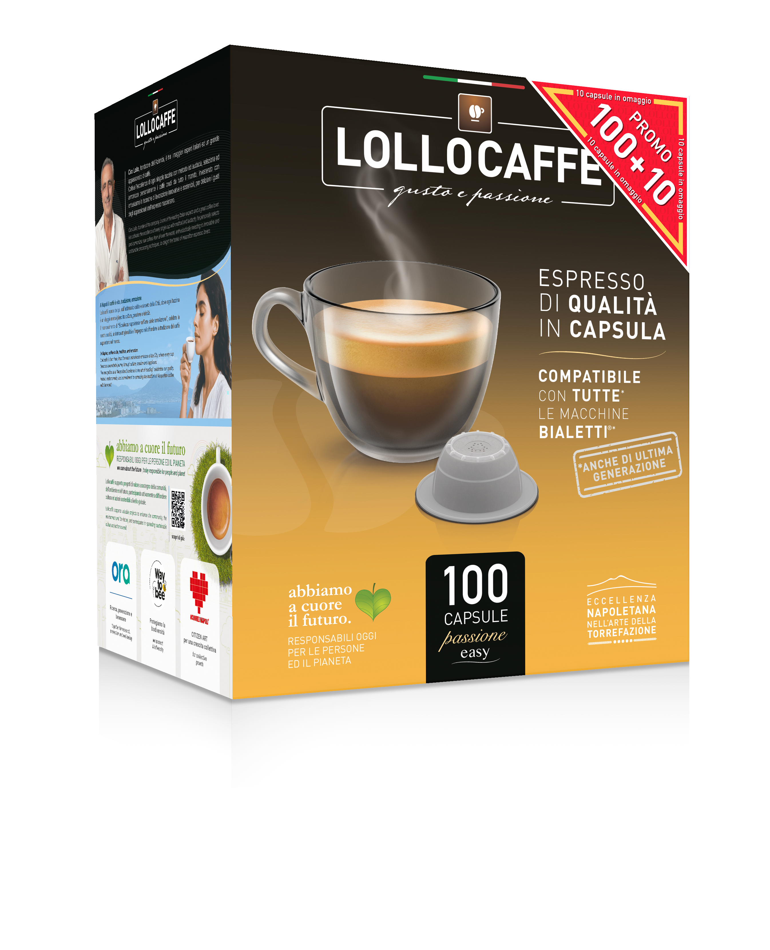 Lollo Box Capsule Passione Easy* Miscela Argento 200