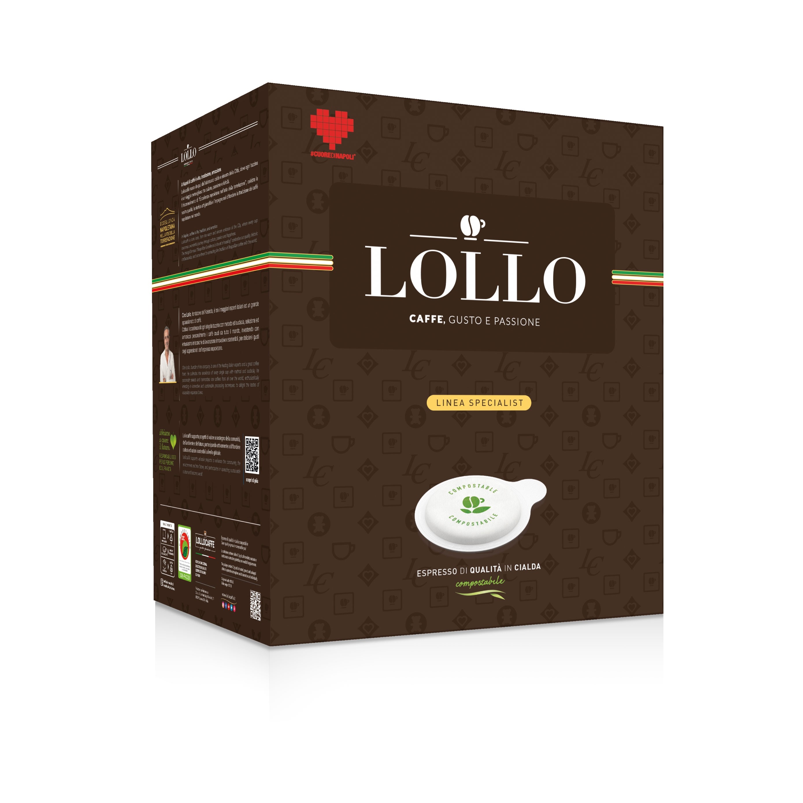 Lollo Box Cialde Miscela Argento 150