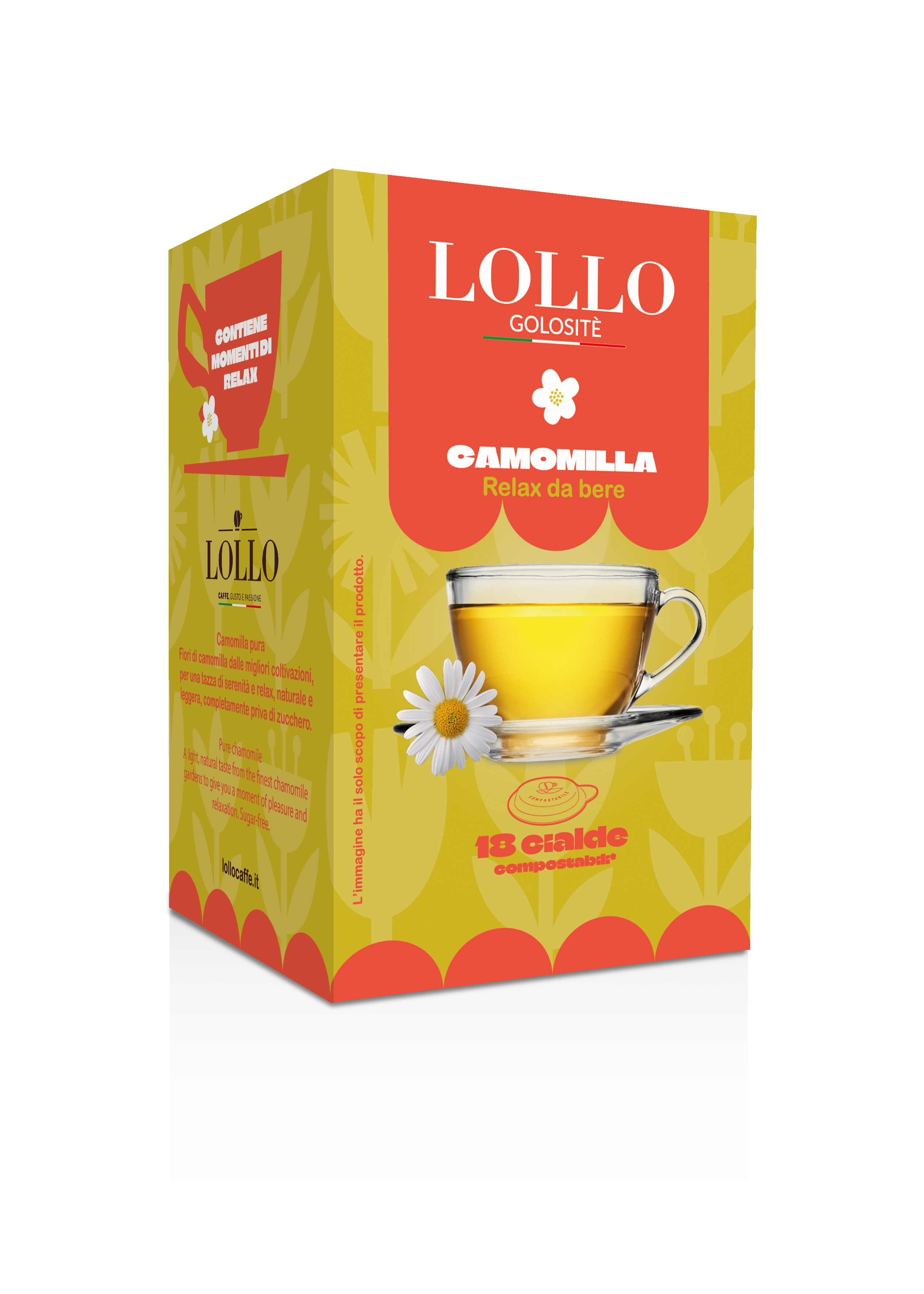 Golositè Cialda Camomilla - Relax da bere 18pz