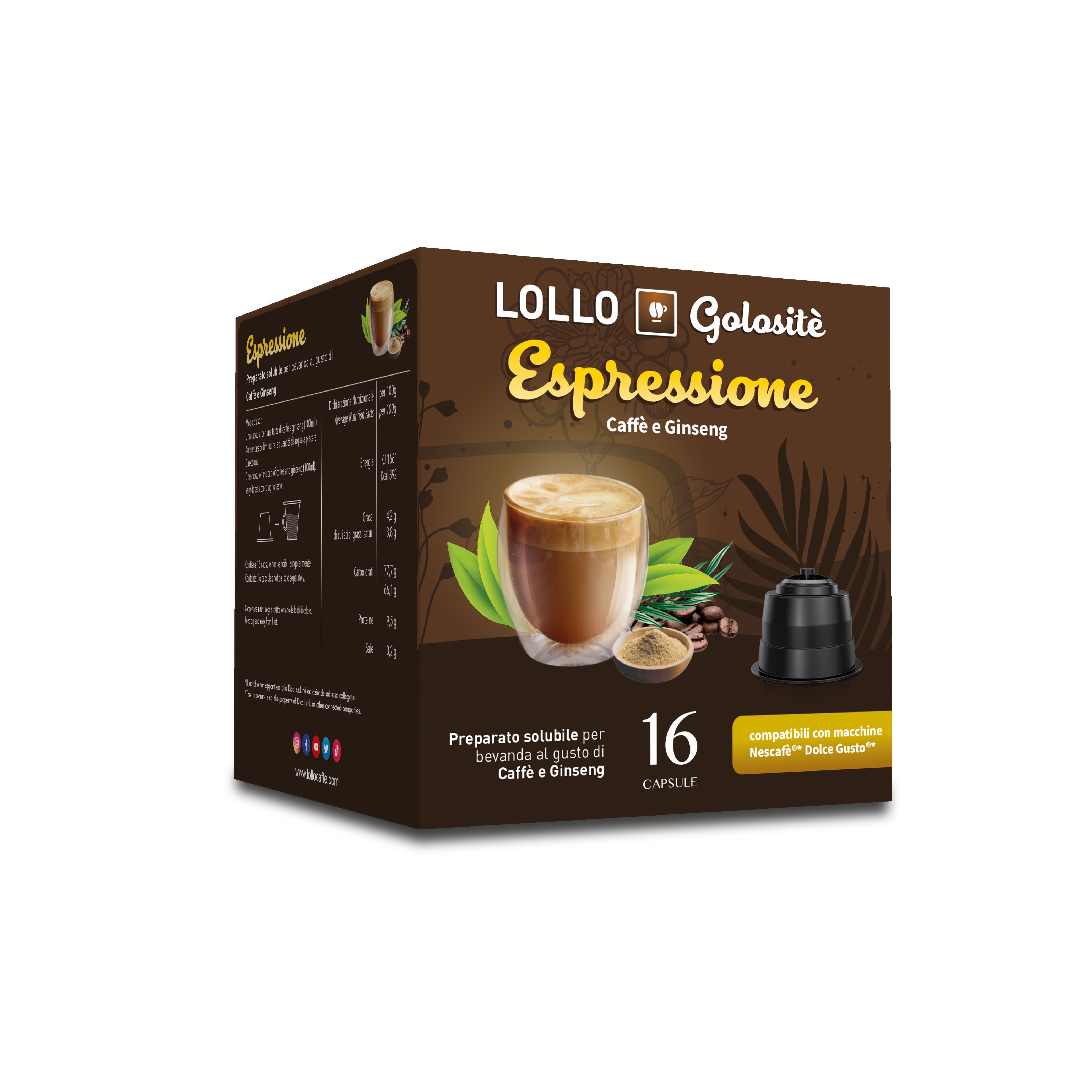 Lollo Box Golositè Dolce Gusto* Espressione 16