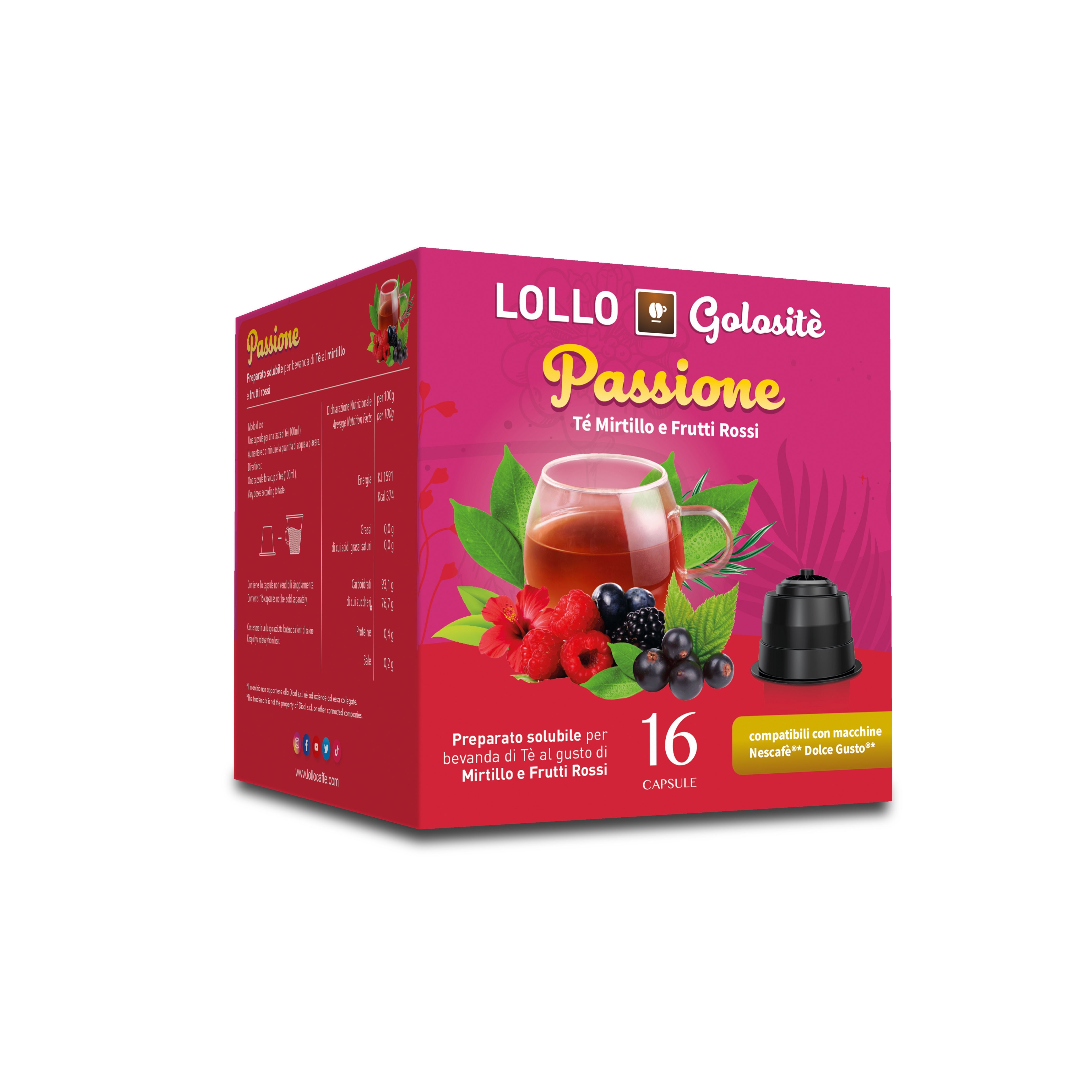 Lollo Box Golositè Dolce gusto* Passione 16
