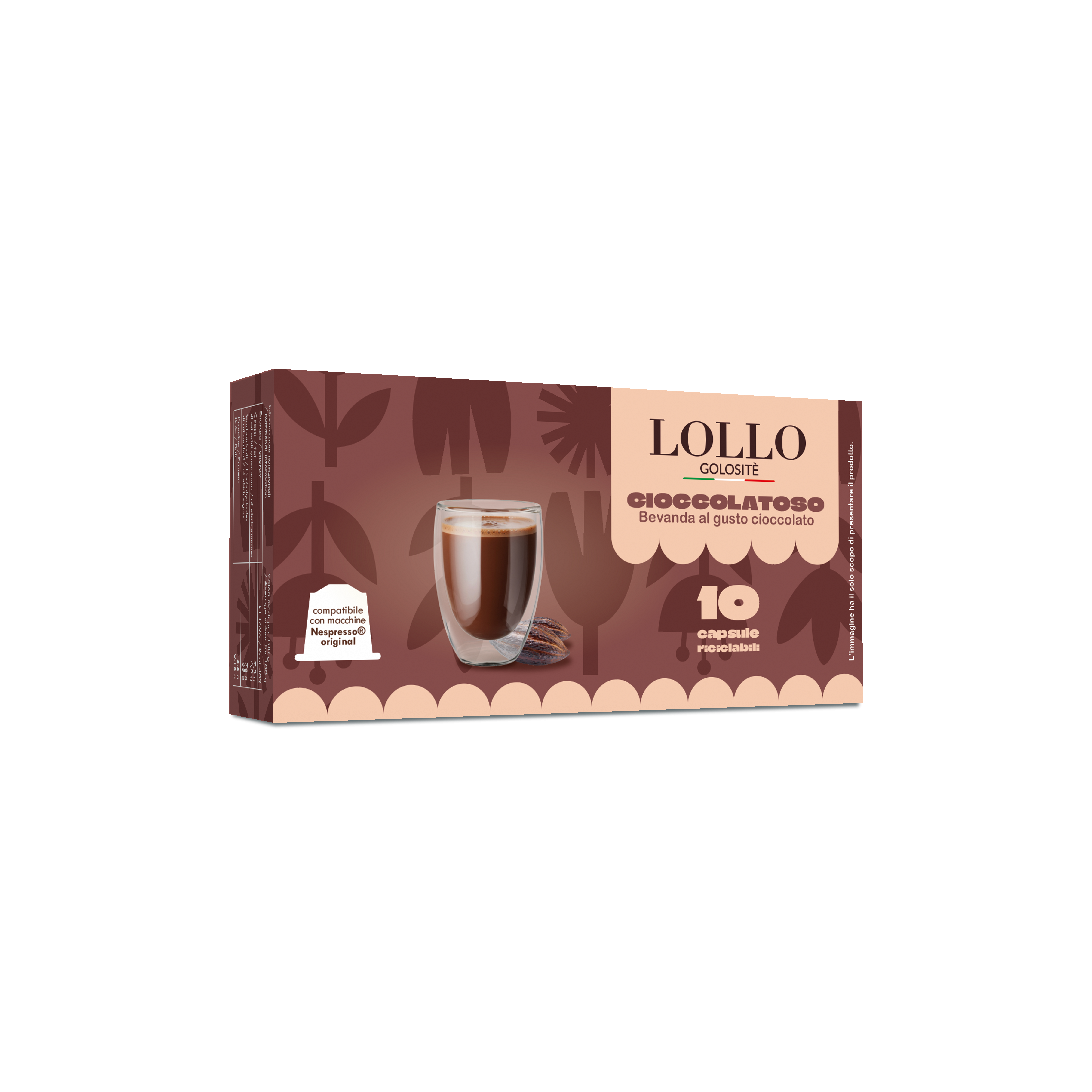 Golositè Nespresso* Cioccolatoso - Bevanda al gusto cioccolato 10pz
