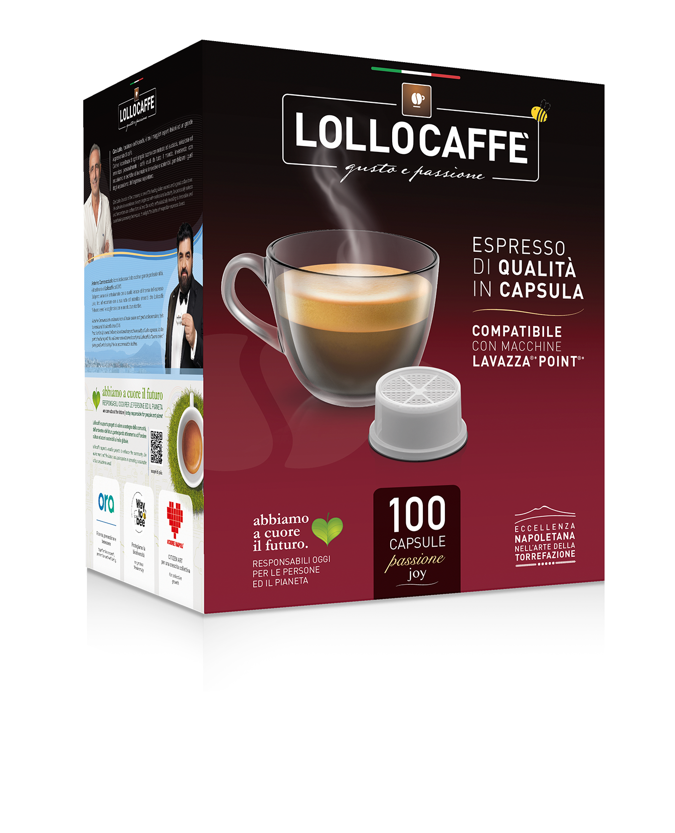 Lollo Box Capsule PassioneJoy* Miscela Oro 600