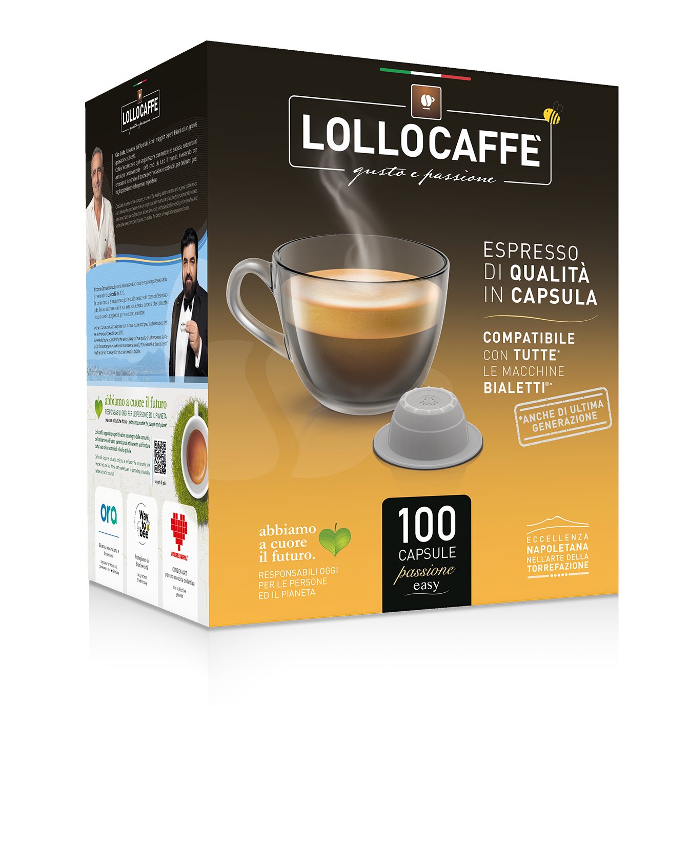 Lollo Box Capsule Passione Easy* MIscela Oro 200