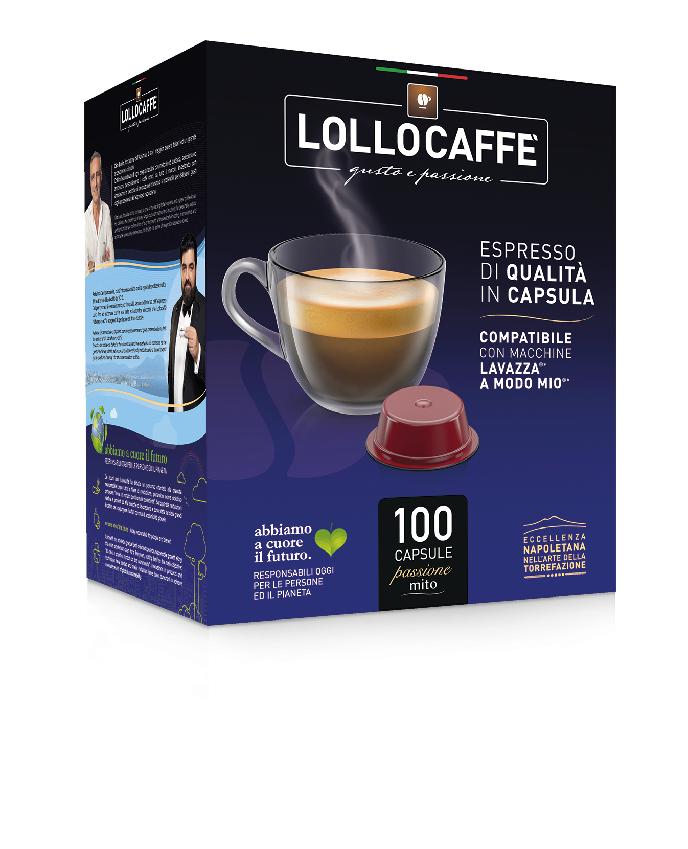Lollo Box Capsule PassioneMito Miscela Argento 600