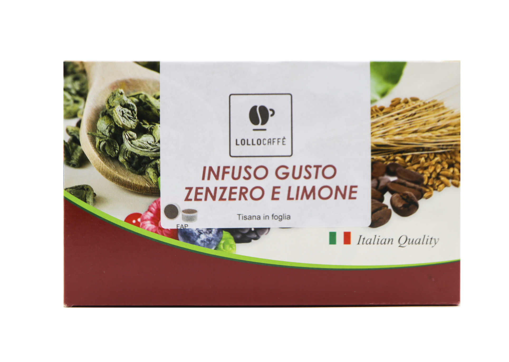 Tisana Capsula Point Lollo Caffè Zenzero e Limone 10pz