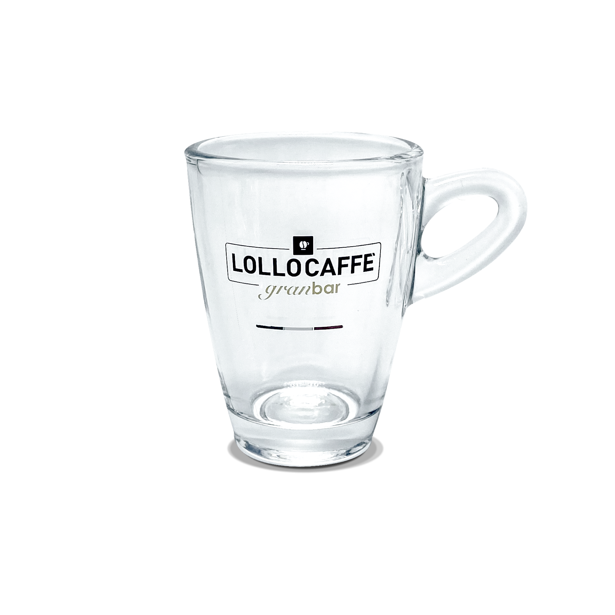 Set 6 Tazze in Vetro Moka mod. Bar